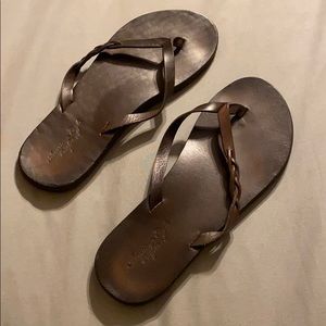American Eagle Leather Sandals